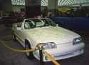 This white convertible was displayed by ASC at the Detroit International Automobile Show in January, 1990